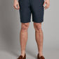 Classic Fit Shorts - Navy Linen